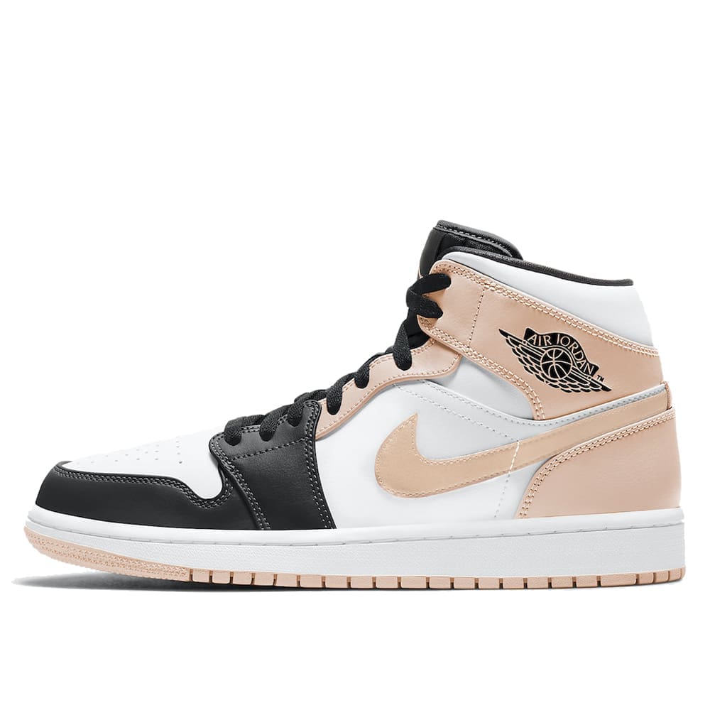 Jordan 1 Mid Arctic Orange Black Toe