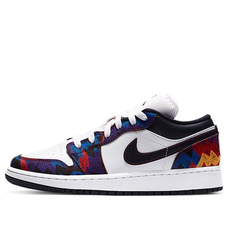 Jordan 1 Low SE ‘Nothing But Net’ White/Dark Obsidian/Team Red