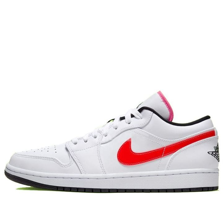 Jordan 1 Low ‘Multi-Color Swoosh’ White/Multi-Color/Black