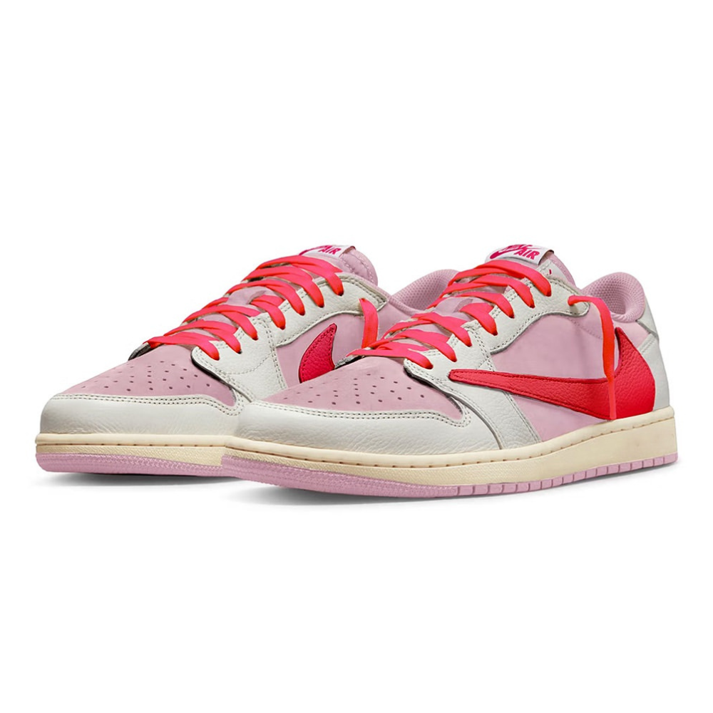 Travis Scott x Air Jordan 1 Low OG Shy Pink