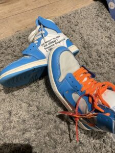 Off-White x Jordan1 NRG UNC The Ten photo review