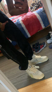 Jordan 4 Retro Off-White Sail photo review