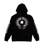 Chrome Hearts Bella Leather Patch Hoodie