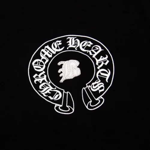 Chrome Hearts Bella Leather Patch Hoodie