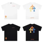 Chrome Heart 3 Color Cross T-Shirt