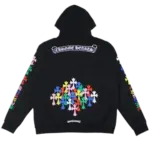 Chrome Hearts Multicolour Cemetry Logo Hoodie
