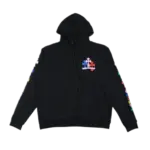 Chrome Hearts Multicolour Cemetry Logo Hoodie