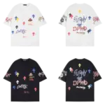 Chrome Hearts Supply The Demand Cross Logo Black Tee