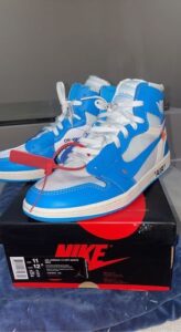 Off-White x Jordan1 NRG UNC The Ten photo review