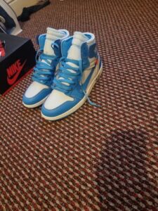 Off-White x Jordan1 NRG UNC The Ten photo review