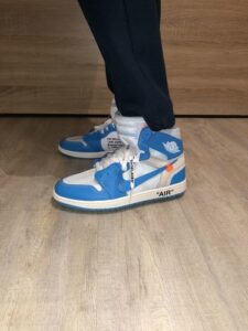 Off-White x Jordan1 NRG UNC The Ten photo review