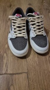 Travis Scott x Air Jordan 1 Low OG Reverse Mocha photo review