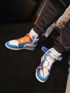 Off-White x Jordan1 NRG UNC The Ten photo review