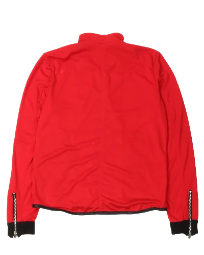 Red Horseshoe Logo Track Jacket , Chrome Hearts
