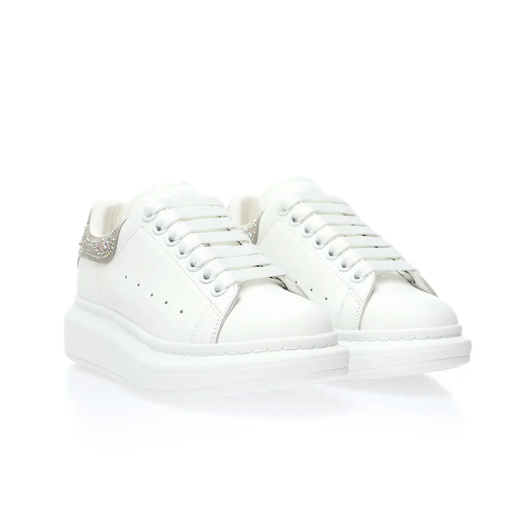 Oversize Retro Glitter Beige