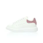 Oversize White Glitter Pink