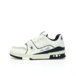 Trainer Low Bianco Blu