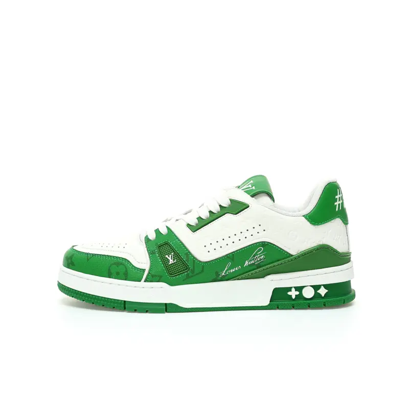 Trainer 54 Signature Verde Bianco